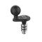 RAM® Motorcycle Fork Stem Wedge Ball Base - 19-25mm Holes