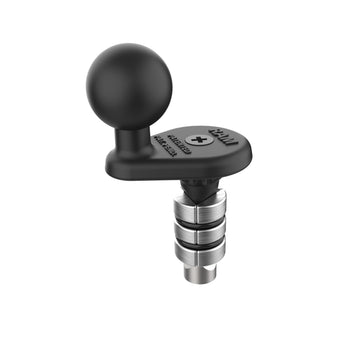 RAM® Motorcycle Fork Stem Wedge Ball Base - 19-25mm Holes