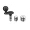 RAM® Motorcycle Fork Stem Wedge Ball Base - 12-32mm Holes
