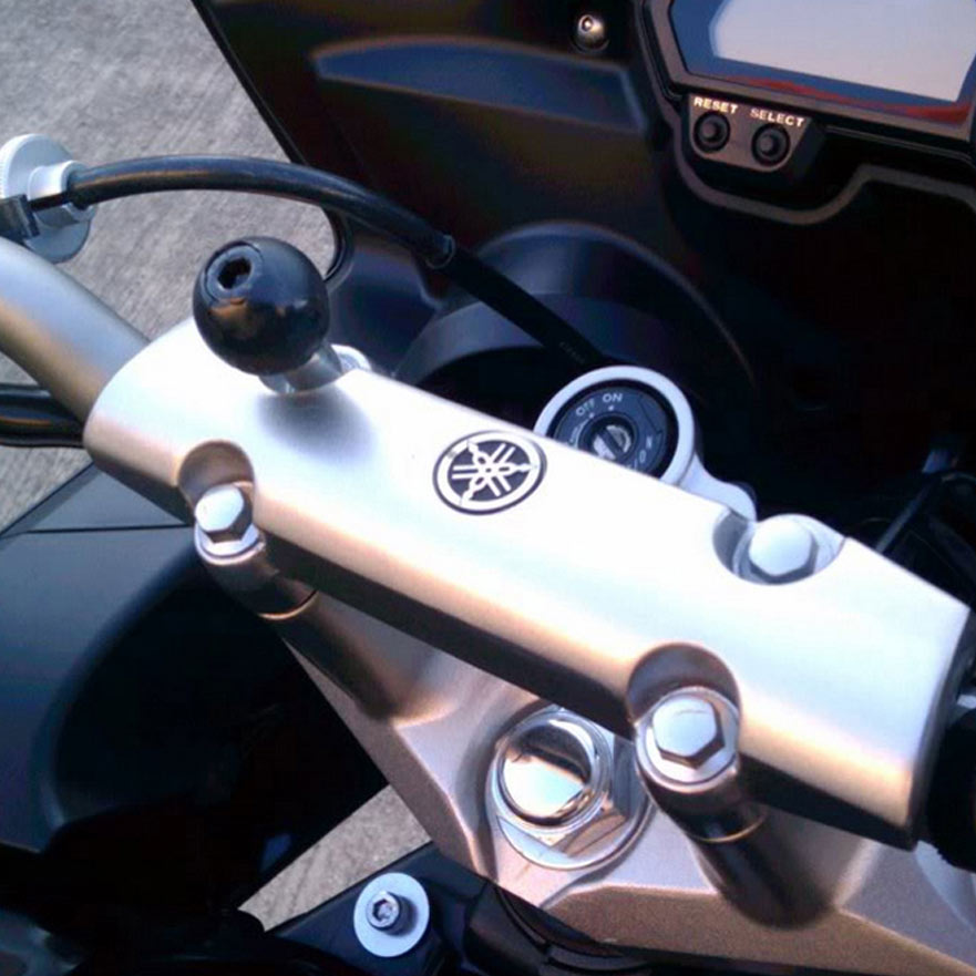 RAM® Motorcycle Handlebar Clamp Base with M8 Bolts – RAM Mounts