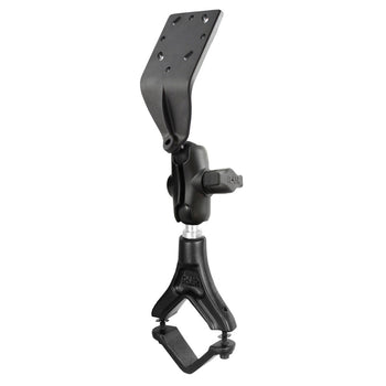 RAM-B-380-A-125BU:RAM-B-380-A-125BU_1:RAM Yoke Clamp Mount with Curved Plate for Pilatus PC-12NG