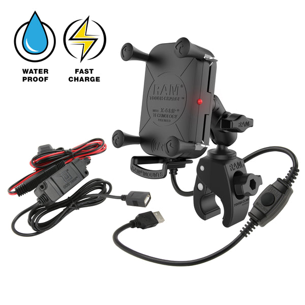 RAM® Tough-Charge™ 15W Wireless Charging Mount with Tough-Claw