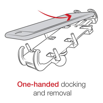 RAM® Quick-Grip™ XL Phone Mount with Small Tough-Claw™ Base - Medium