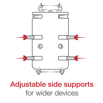 RAM® Quick-Grip™ XL Phone Mount with Small Tough-Claw™ Base - Medium