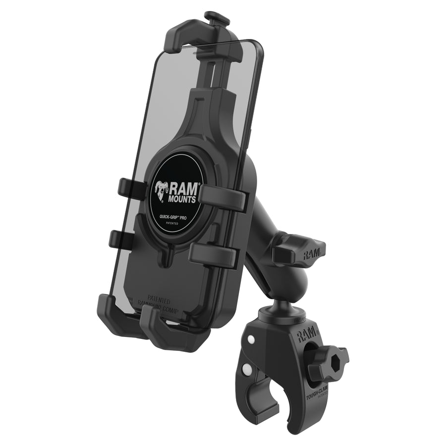 RAM® Quick-Grip™ Pro Phone Mount with Small Tough-Claw™ Base - Medium