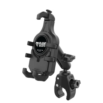 RAM® Quick-Grip™ Pro Phone Mount with Small Tough-Claw™ Base - Medium
