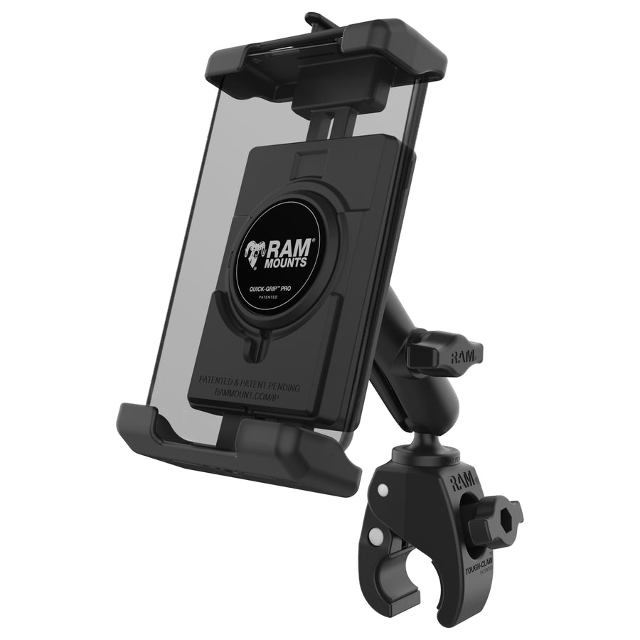 RAM® Quick-Grip™ Pro XL Phone Mount with Small Tough-Claw™ Base - Medium