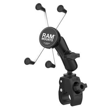 RAM® X-Grip® Large Phone Mount with Tough-Claw™ Medium Clamp Base
