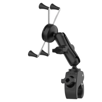 RAM® X-Grip® Large Phone Mount with Tough-Claw™ Medium Clamp Base