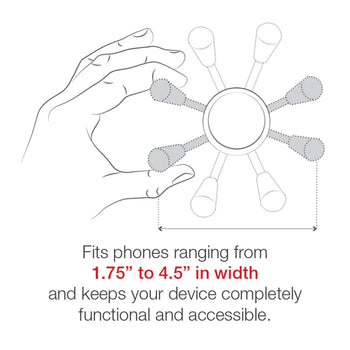 RAM® X-Grip® Large Phone Mount with Tough-Claw™ Medium Clamp Base