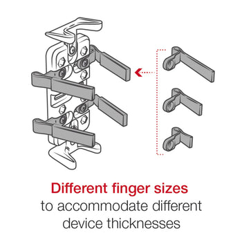 RAM® Finger-Grip™ Universal Mount with Small Tough-Claw™