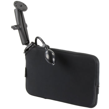 RAM-B-407-C-202-PUMPU:RAM-B-407-C-202-PUMPU_1:RAM Tough-Wedge™ Mount with Round Plate & Expansion Pouch