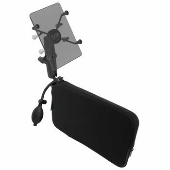 RAM® X-Grip® with RAM® Tough-Wedge™ & Pump for 7"-8" Tablets - Long Arm
