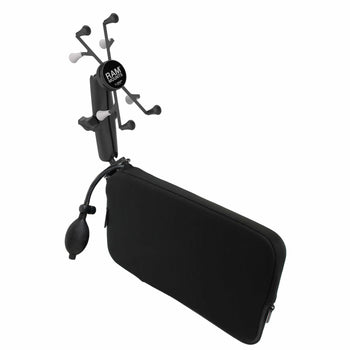 RAM® X-Grip® with RAM® Tough-Wedge™ & Pump for 7"-8" Tablets - Long Arm