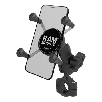 RAM-B-408-75-1-A-UN7U:RAM-B-408-75-1-A-UN7U_1:RAM X-Grip Phone Mount with RAM Torque™ Medium Rail Base - Short