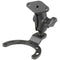 RAM® Small Gas Tank Mount with Diamond Plate