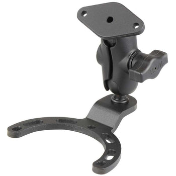 RAM® Small Gas Tank Mount with Diamond Plate