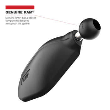 RAM® Tough-Mirror™ Right Mirror with Ball