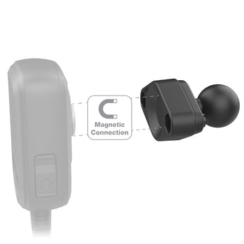 RAM® Magnetic Microphone Adapter with Ball