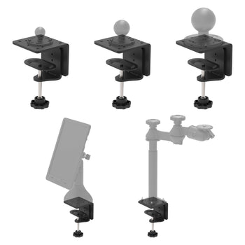 RAM® Heavy Duty C-Clamp Base For Ball Bases & Pedestal Mounts