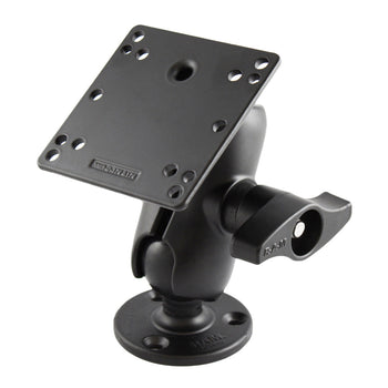 RAM-D-101-C-ID1U:RAM-D-101-C-ID1U_1:RAM Double Ball Mount with 100x100mm VESA Plate - D Size Short