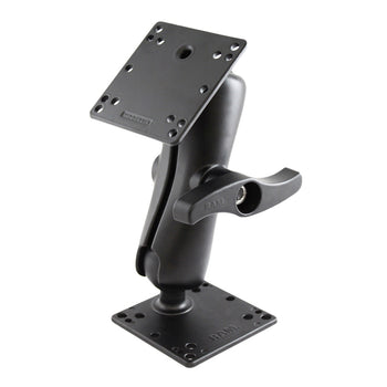 RAM-D-101-NEC1U:RAM-D-101-NEC1U_1:RAM Double Ball Mount with Two 100x100mm VESA Plates and Large Knob