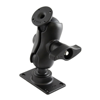 RAM-D-101U-C-243:RAM-D-101U-C-243_1:RAM Double Ball Mount with 50x100mm VESA Plate - Short