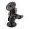 RAM® Double Ball Mount with Two Large Round Plates - D Size Short