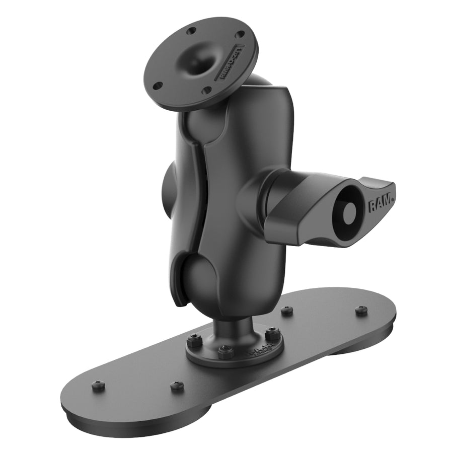 RAM® Tough-Mag™ Double Magnetic Heavy Duty Mount - D Size Short