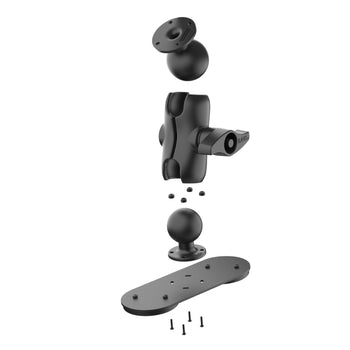 RAM® Tough-Mag™ Double Magnetic Heavy Duty Mount - D Size Short
