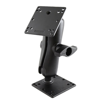 RAM-D-102U-246:RAM-D-102U-246_1:RAM Double Ball Mount with Two 100x100mm VESA Plates