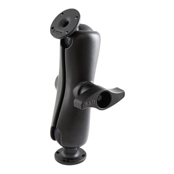 RAM® Double Ball Mount with Two Round AMPS Plates