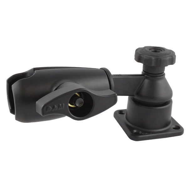 RAM® Horizontal Swing Arm Mount with Single Socket Arm – RAM Mounts