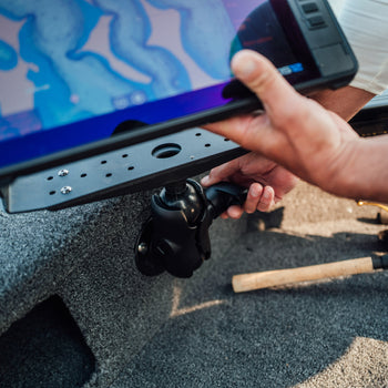 RAM® Large Marine Electronics Mount - D Size Short