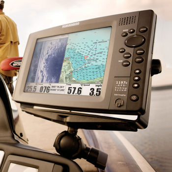 ram mounts for fish finders Heavy Duty Fishfinder Deck Mount length arm RAM, Single Swing Arm Mount