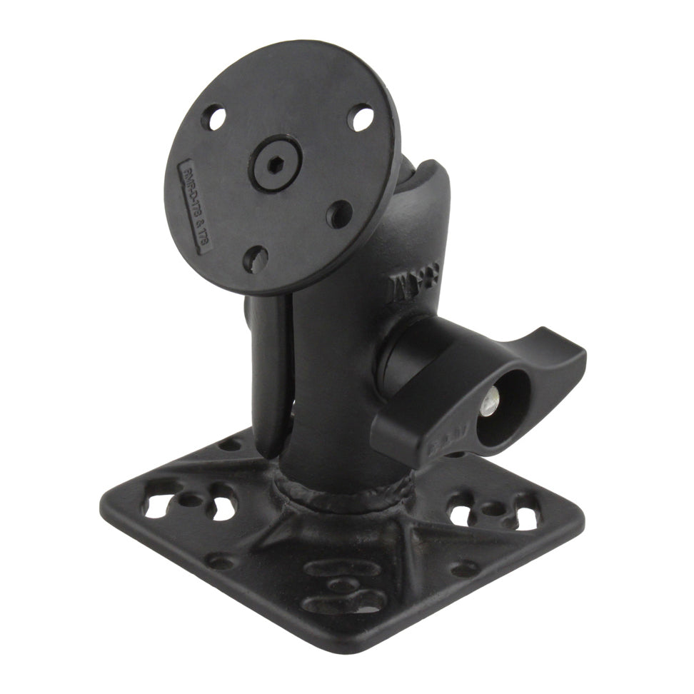 RAM® Drill-Down Mount with Steel Reinforced Large Round Plate – RAM Mounts