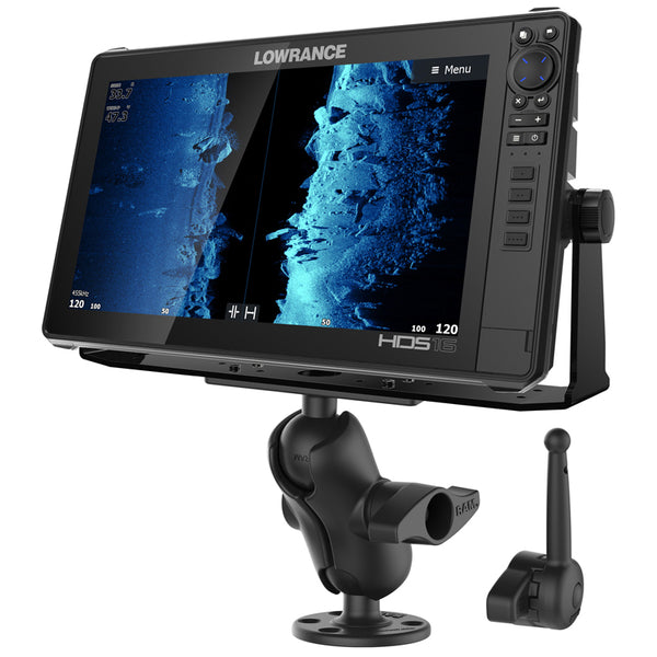 RAM® Marine Electronics Mount with RAM® Hi-Torq™ Wrench – RAM Mounts