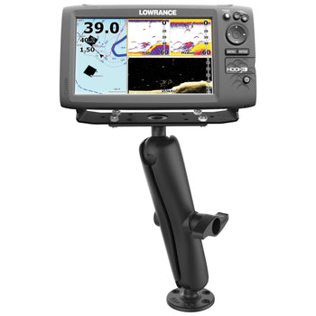 ram mounts for lowrance fish finders RAM, Single Swing Arm Mount Horizontal Boasting rugged composite and marine Ram Mount 1" Ball &