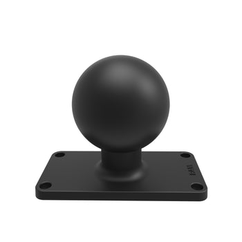 RAM-D-202U-24:RAM-D-202U-24_1:RAM Ball Base with 1.5" x 3.5" 4-Hole Pattern - D Size