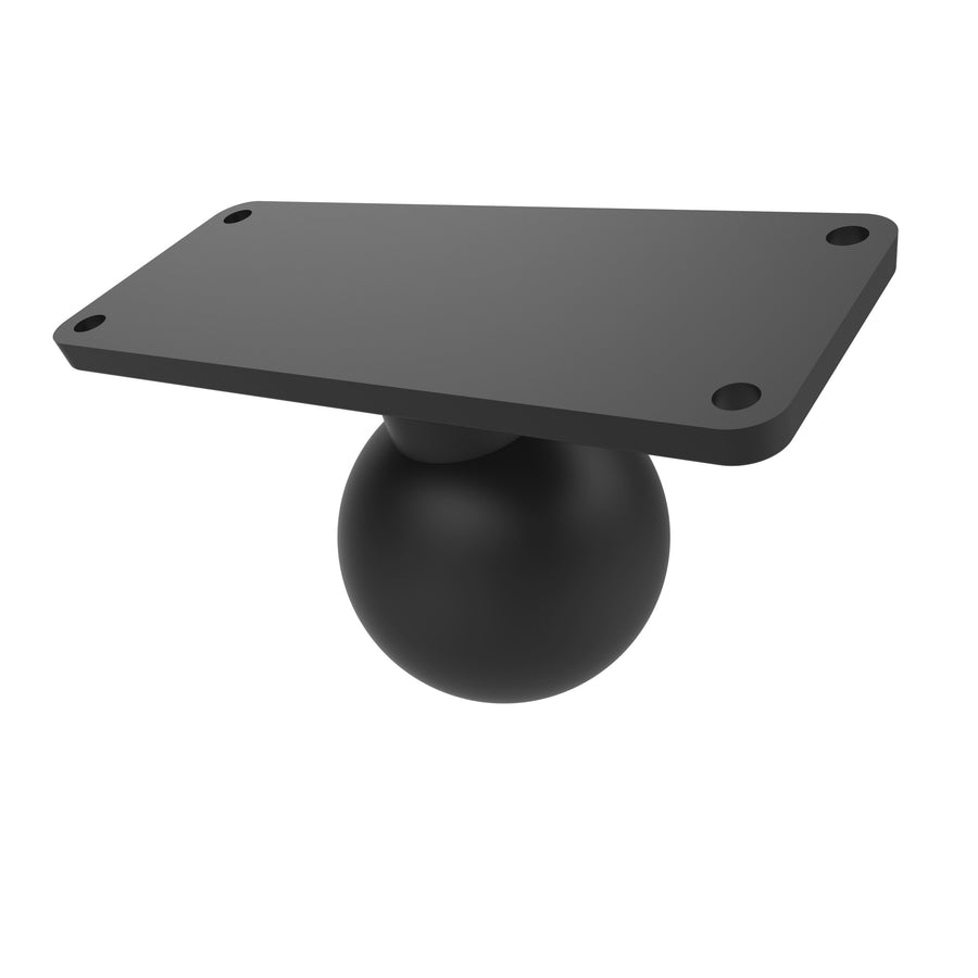 RAM® Ball Base with 1.5" x 4.5" 4-Hole Pattern - D Size