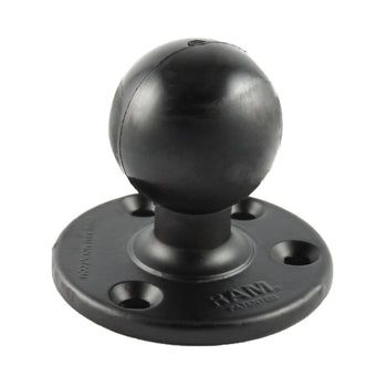 RAM-D-202U:RAM-D-202U_1:RAM Large Round Plate with Ball - D Size