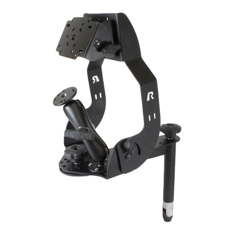 RAM® MDT Display Mount with Long Flange, Ball Mount & 8