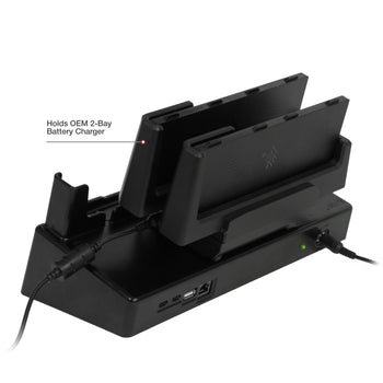 RAM® Desktop Dock for Zebra ET6x with USB & RJ45 Support