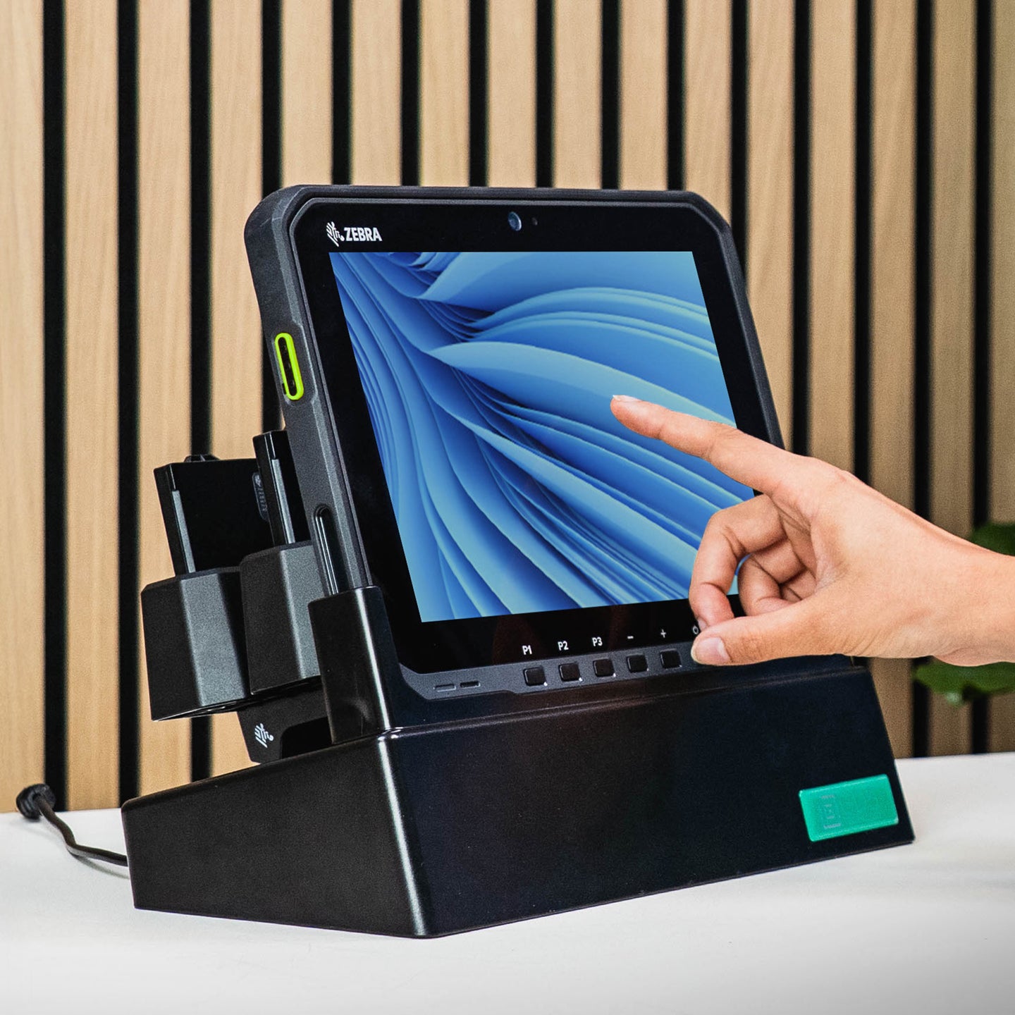 RAM® Desktop Dock for Zebra ET6x with USB & RJ45 Support – RAM Mounts