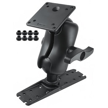 RAM® Ball Mount with 100x100mm VESA Plate & Large Electronics Plate