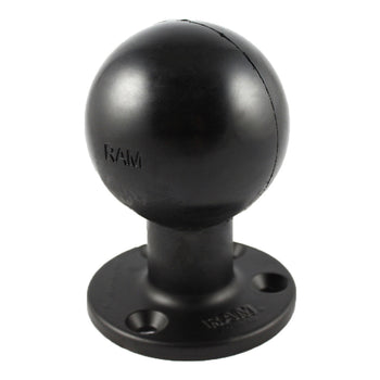 RAM-E-202U:RAM-E-202U_1:RAM Large Round Plate with Ball - E Size