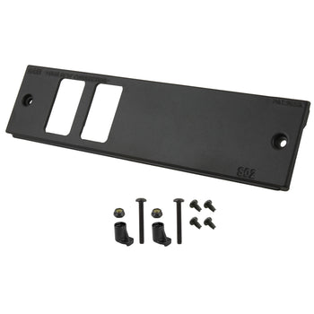 RAM® Tough-Box™ 2" Faceplate with Two Switch Ports