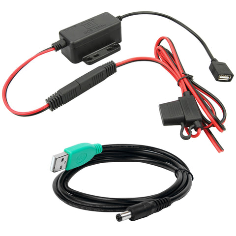 GDS® Modular 30-64V Hardwire Charger with USB-A to DC Cable