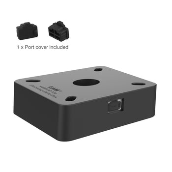 RAM® PoE to Power Delivery Module with VESA & Pedestal Hole Patterns