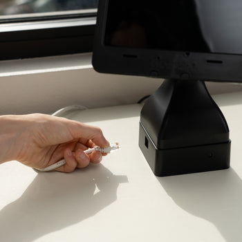 RAM® PoE to Power Delivery Module with VESA & Pedestal Hole Patterns